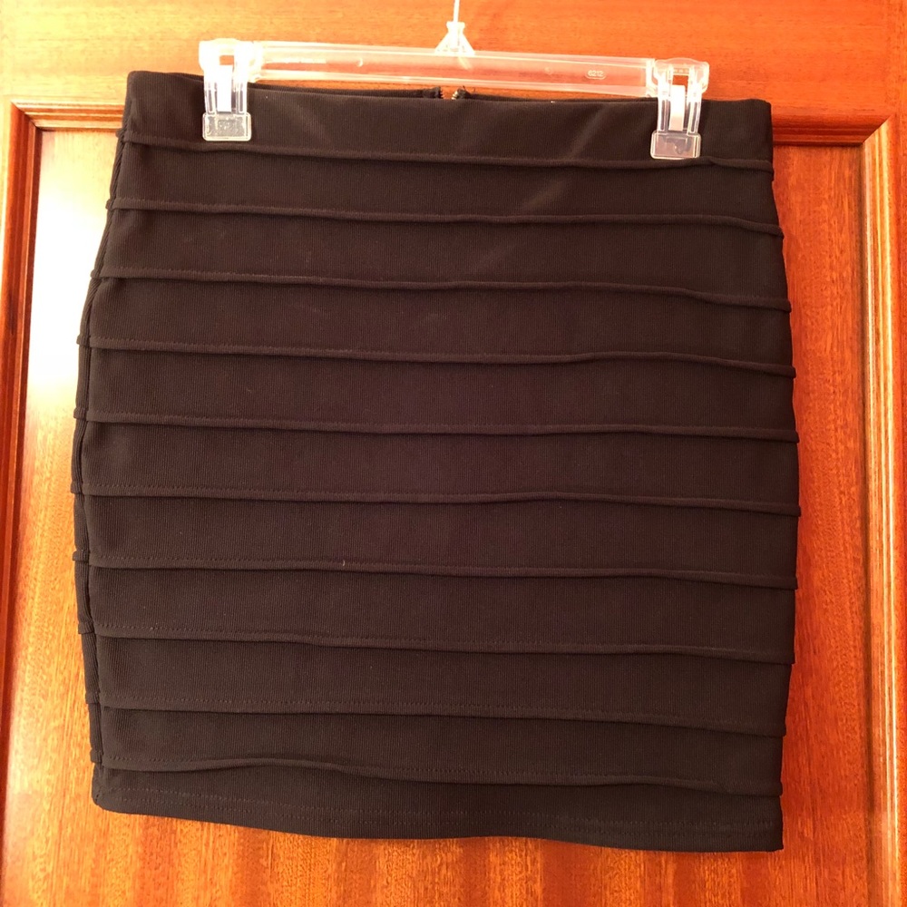 Mini Black Skirt